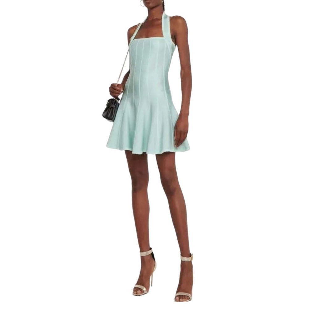 🆕 The Kitana Mint Green Halter Dress